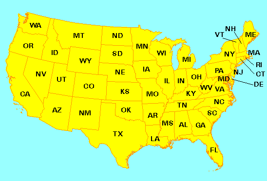 Usa Map Shape