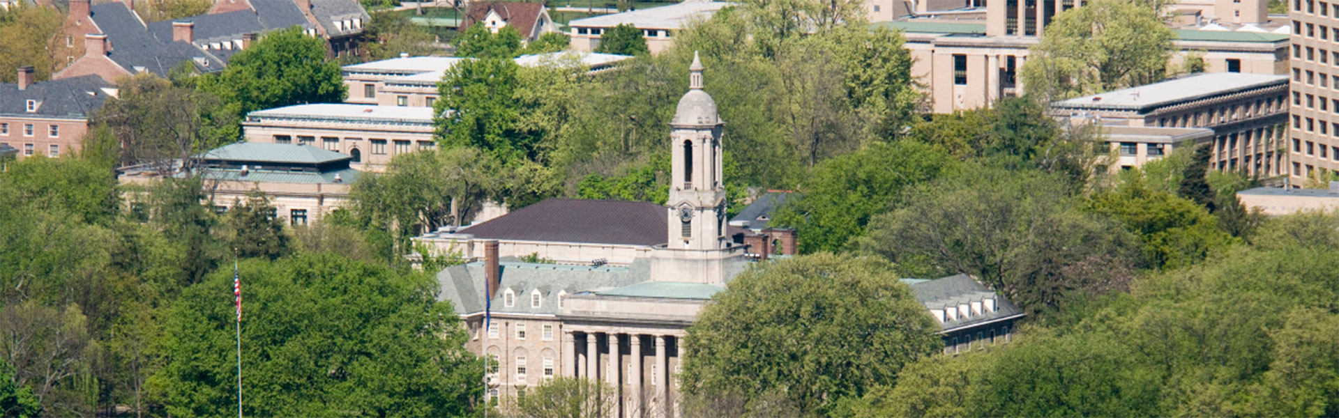 Old Main Aerial View