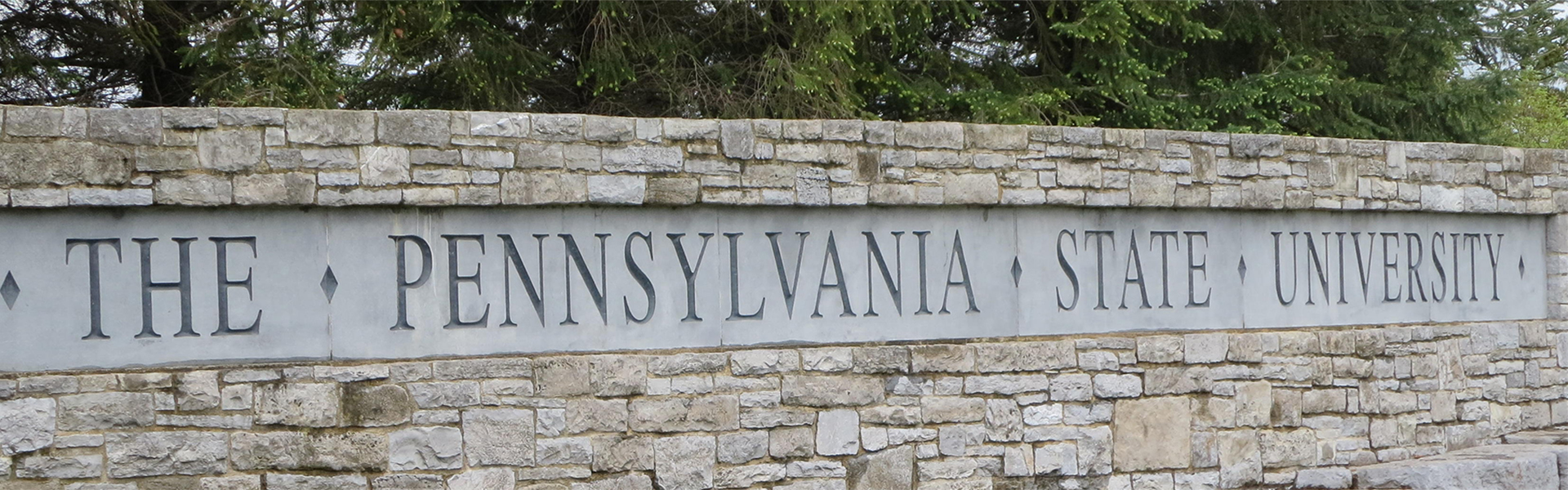 Penn State sign