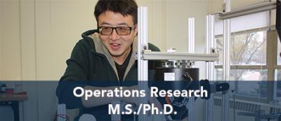 Operation Research - M.S./Ph.D.