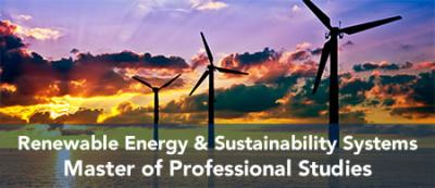 M.P.S. in Renewable Energy and Sustainability Systems