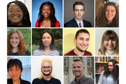 Otis Williams (bottom row, second from left) is among students participating in fall 2021 Students Teaching Students program
