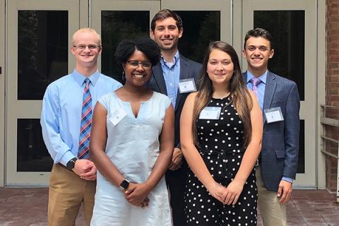 NOAA Hollings Scholars from Penn State's College of Earth and Mineral Sciences