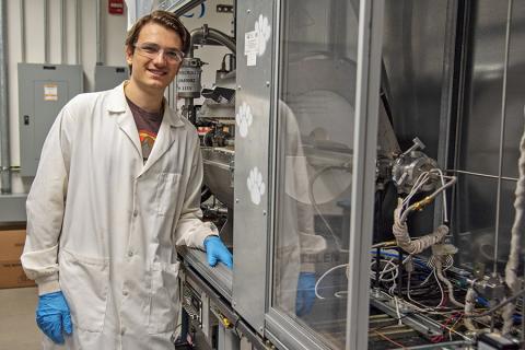 Riccardo Torsi received a 2019 National Science Foundation Graduate Research Fellowship