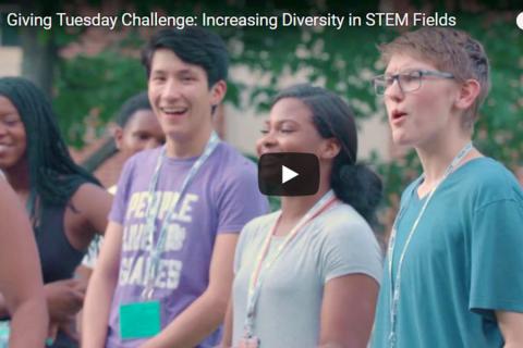 Penn State's Millennium Scholars program was designed to increase diversity in STEM fields. 
