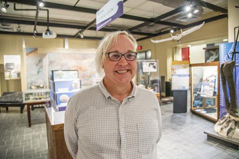 Jane Cook is the new director of the Earth and Mineral Sciences (EMS) Museum & Art Gallery