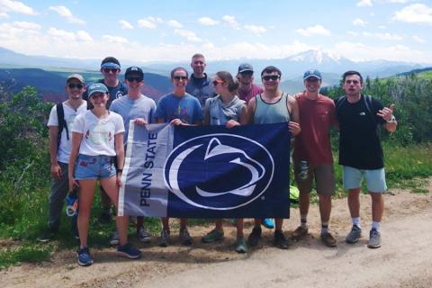 Penn State students participating in the 2019 CAUSE course in Glenwood Springs, Colorado.