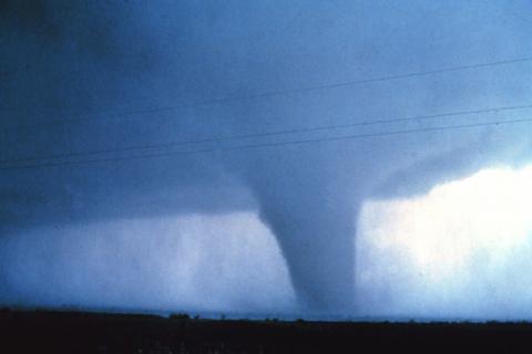 A mature tornado