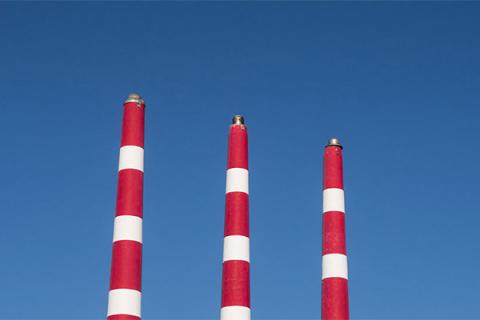 Emission towers