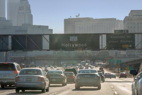 Traffic in Los Angeles 