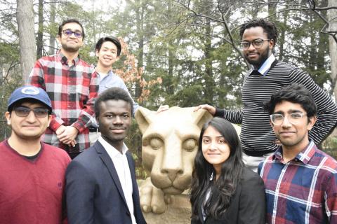 Nyansapo was one of the top 10 teams selected to move on to build an MVP in the Nittany AI Challenge.