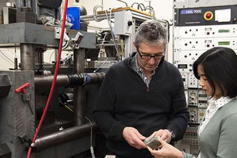 Chris Marone, professor of geosciences, works on safe and efficient geothermal exploration and energy production