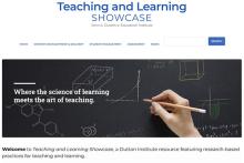 he John A. Dutton e-Education Institute has launched the Teaching and Learning Showcase