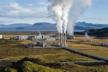 Geothermal energy plant