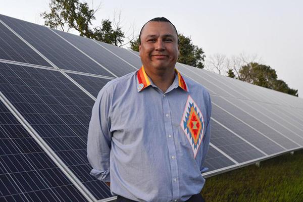 Cody Two Bears, executive director of Indigenized Energy