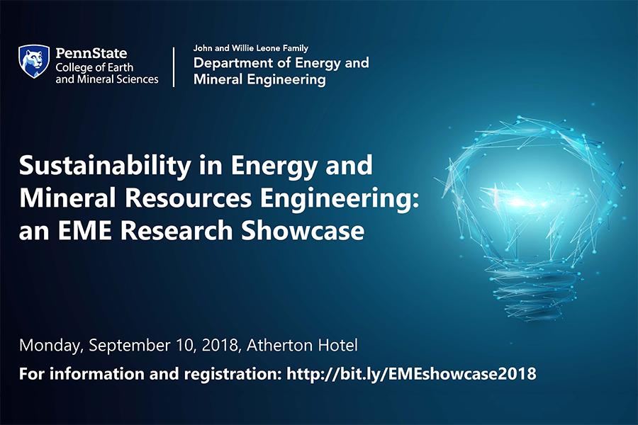 Showcase: Sustainability in Energy and Mineral Resources Engineering
