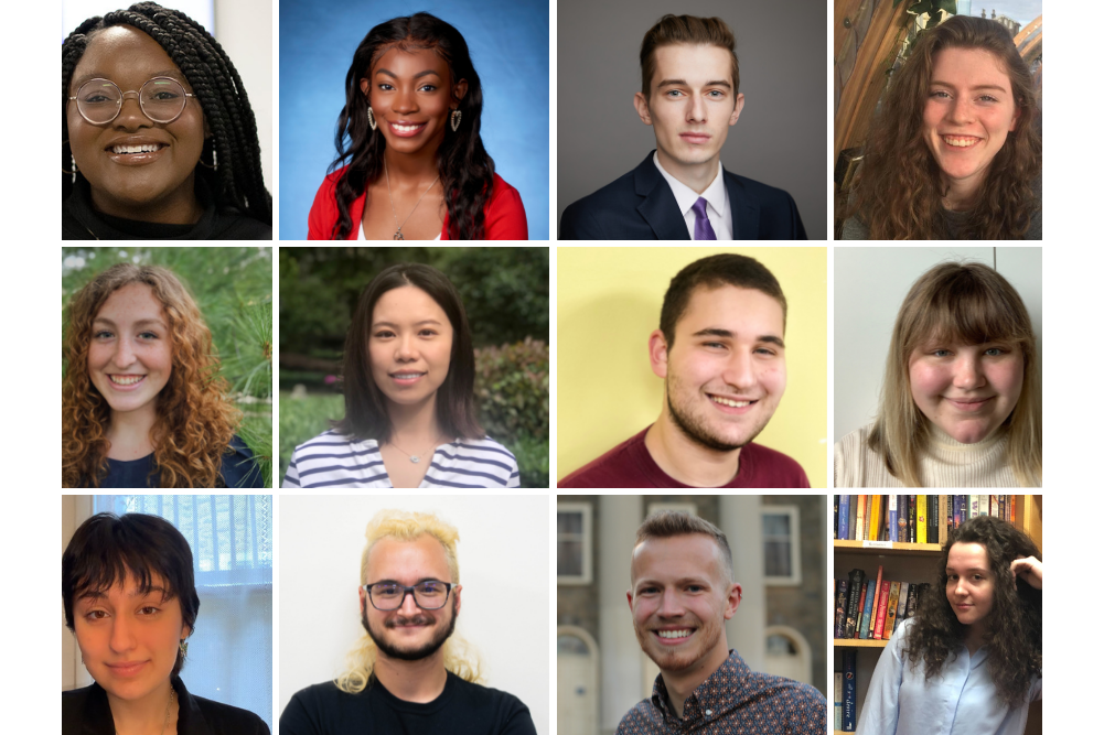 Otis Williams (bottom row, second from left) is among students participating in fall 2021 Students Teaching Students program