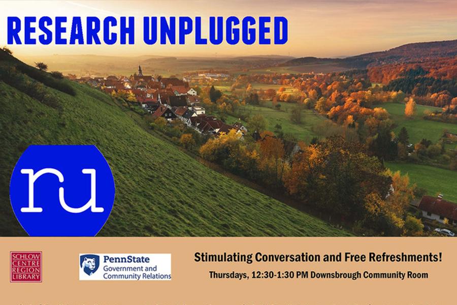 Fall Research Unplugged speaker series to offer weekly talks starting Oct. 4