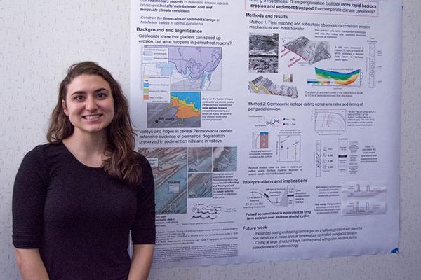 Joanmarie Del Vecchio, Ph.D. student in geosciences