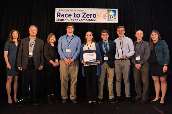 Penn State Race to Zero Student Design Competition team