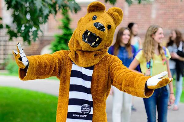 Penn State Nittany Lion mascot 