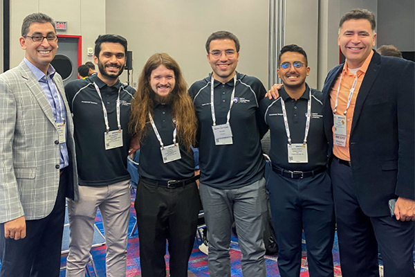 The Penn State Society of Petroleum Engineers student chapter team at the 2024 Petrobowl
