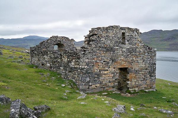 A church in Hvalsey (or "Whale Island") is among Greenland's largest, best-preserved Viking ruins