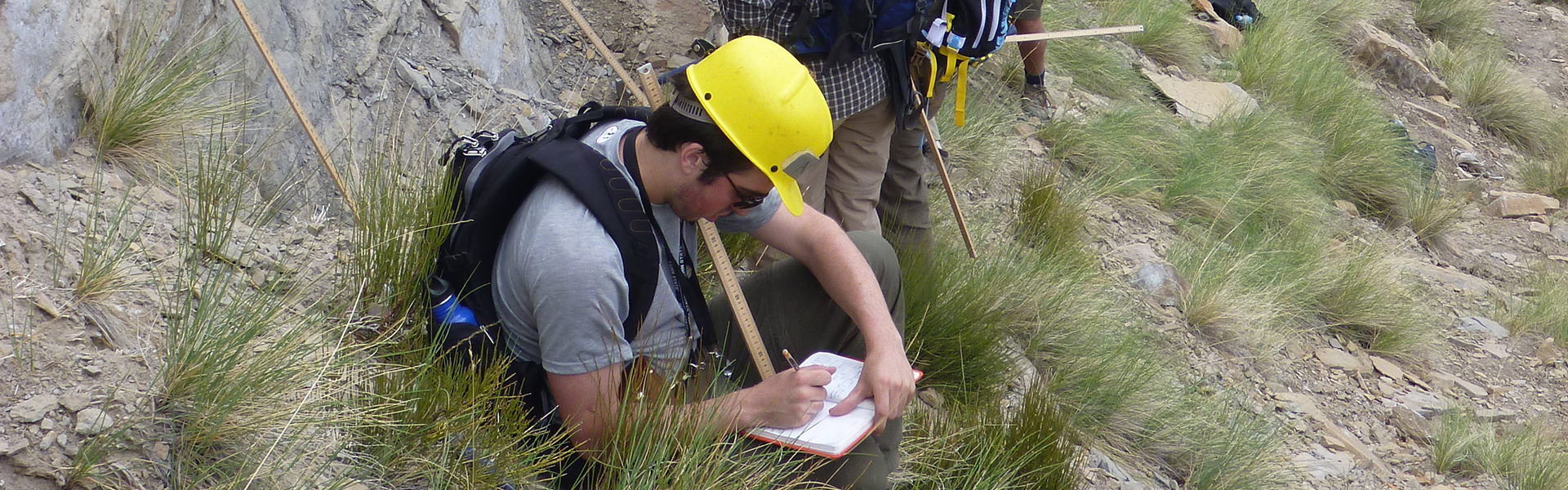 decorative - student conducting fieldwork