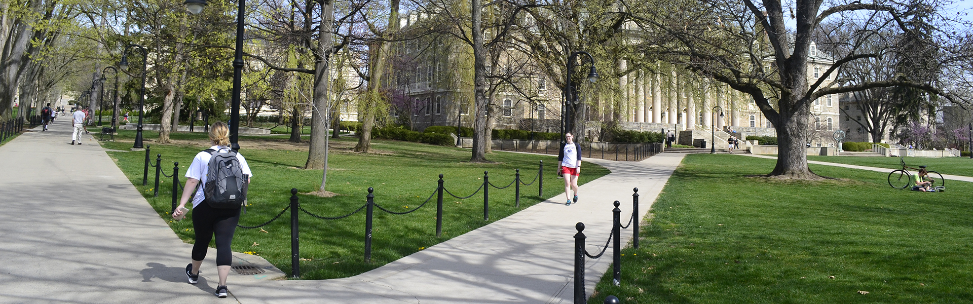 Mall and Old Main