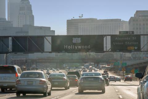 Traffic in Los Angeles