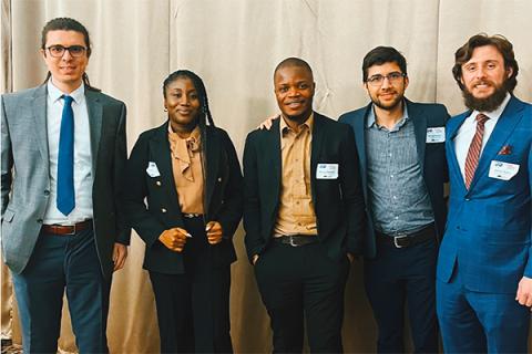 Levent Taylan Ozgur Yildirim, Rosemary Tosanwumi, Ifeanyi Nwankwo, Nicolas Bueno and Nathan Sutton