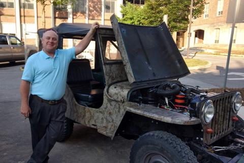 In retirement, ceramics expert John Hellmann said he'll dedicate more time to restoration and recreation of vintage Jeeps