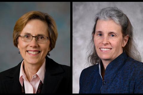 Penny Kris-Etherton, left, and Susan Trolier-McKinstry. 