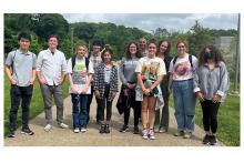 Penn State City Semester students and staff: Jackie Zheng, David Himes, Maia Egan, Adam Kurtz, Lydia Neuhauser, Julia West, Richard Smith, Sarah Fetter, Julia Burton, Julia Cornell, Olivia DePrinzio