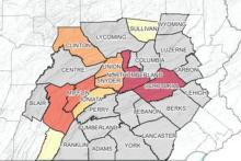 Multi-campus collaboration tells story of cancer in central Pennsylvania