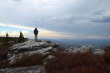 Mike Hermann visits Bear Rocks Preserve at Dolly Sods, Monongahela National Forest, West Virginia