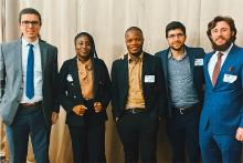Levent Taylan Ozgur Yildirim, Rosemary Tosanwumi, Ifeanyi Nwankwo, Nicolas Bueno and Nathan Sutton