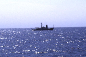Oceanographic research vessel